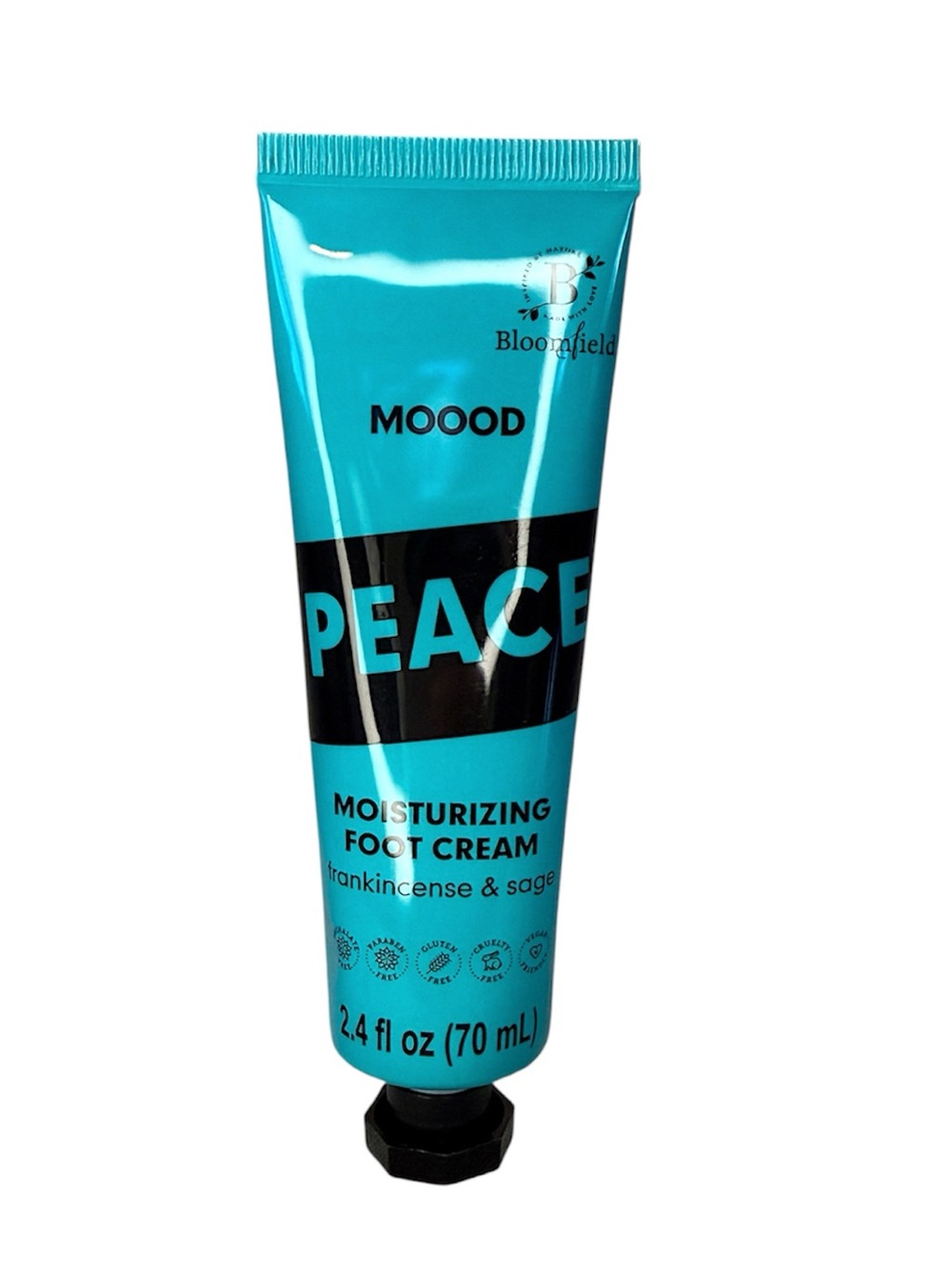 Foot Cream Moisturizing With Frankincense and Sage - Bloomfield, 2.4 fl oz